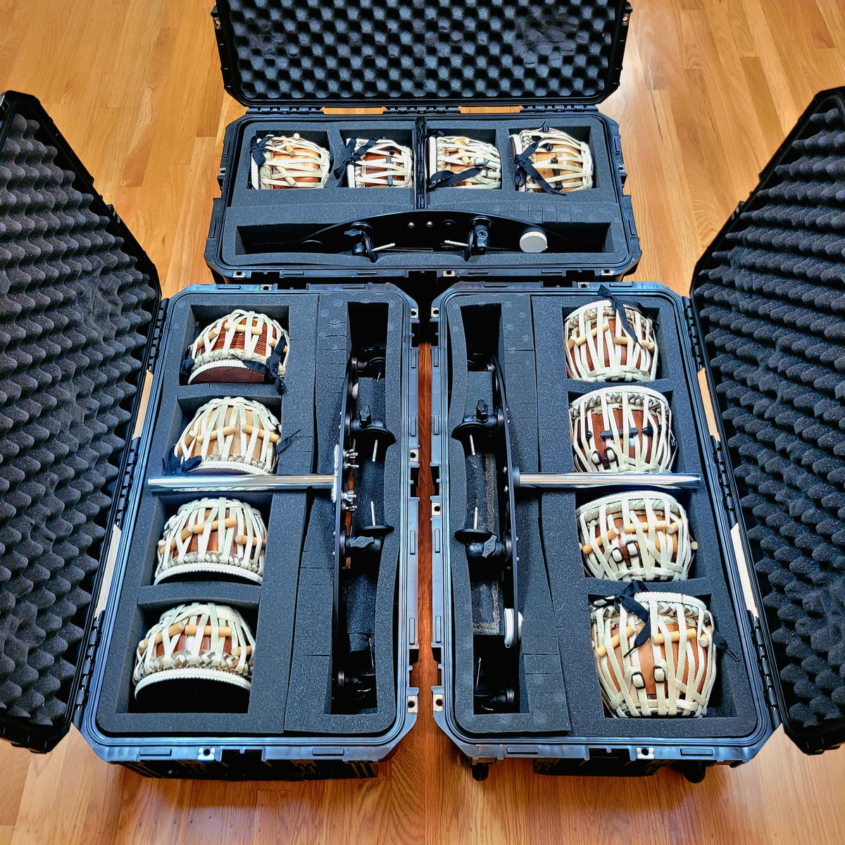 12 Piece Portable Tabla Tarang