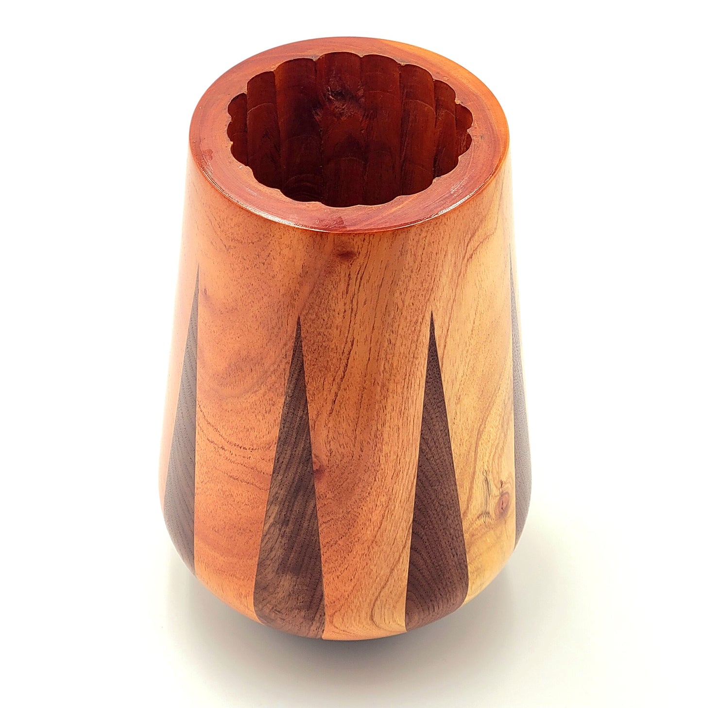 Neem Inlaid with Black Walnut – C# to E, 5-1/4″