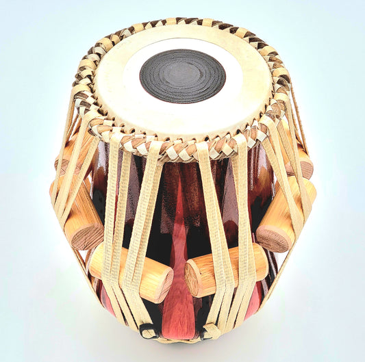 Shisham inlaid with Redheart – C to D#, 5-3/8″